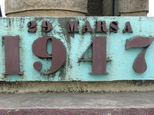 29 mars 1947 monument