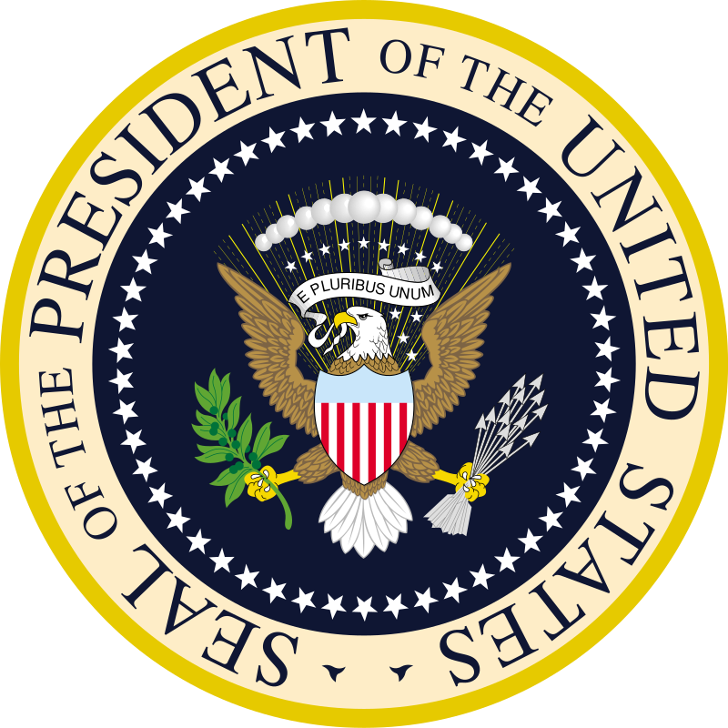 800px seal of the president of the united states svg