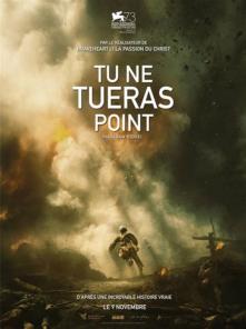 Affiche cinema tu ne tueras point