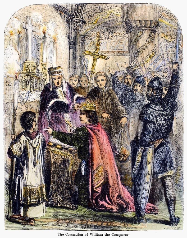 Couronnement de guillaume de normandie