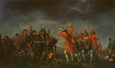 David morier battle of culloden highlander s charge