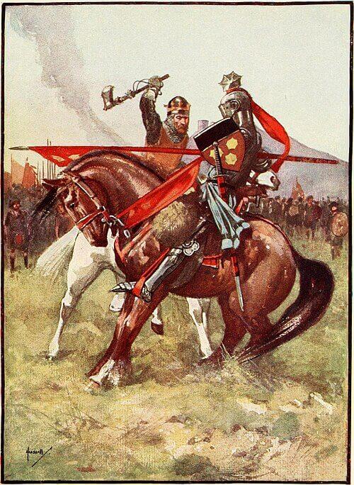 Duel entre robert bruce et henry de bohun