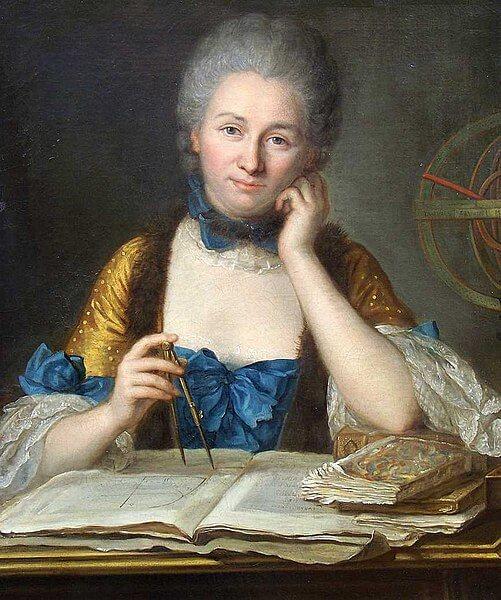 Emilie du chatelet par maurice quentin de la tour