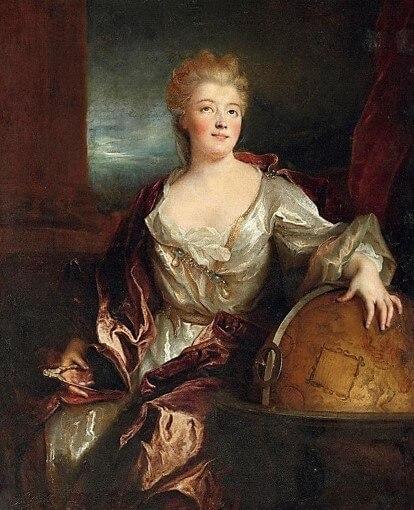 Emilie du chatelet par nicolas de largilliere 1