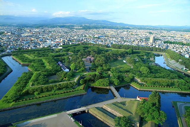 Forteresse goryokaku a hakodate