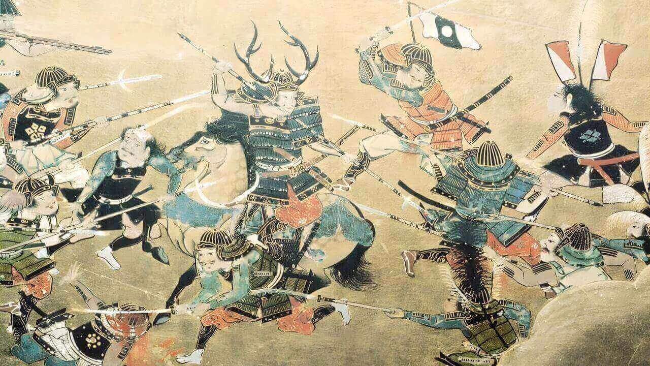 Illustration anonyme du siege d osaka