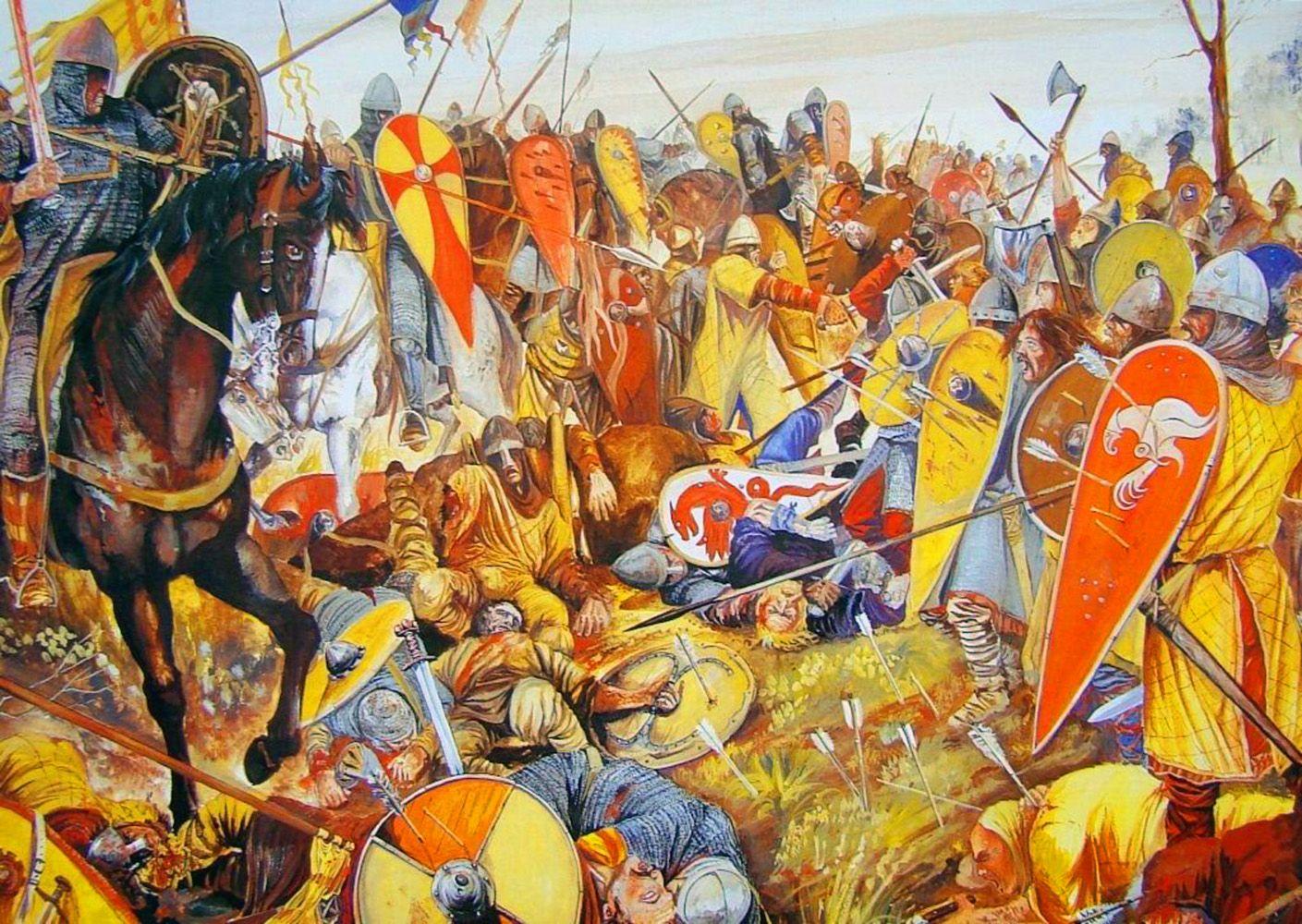 Illustration bataille d hastings 2