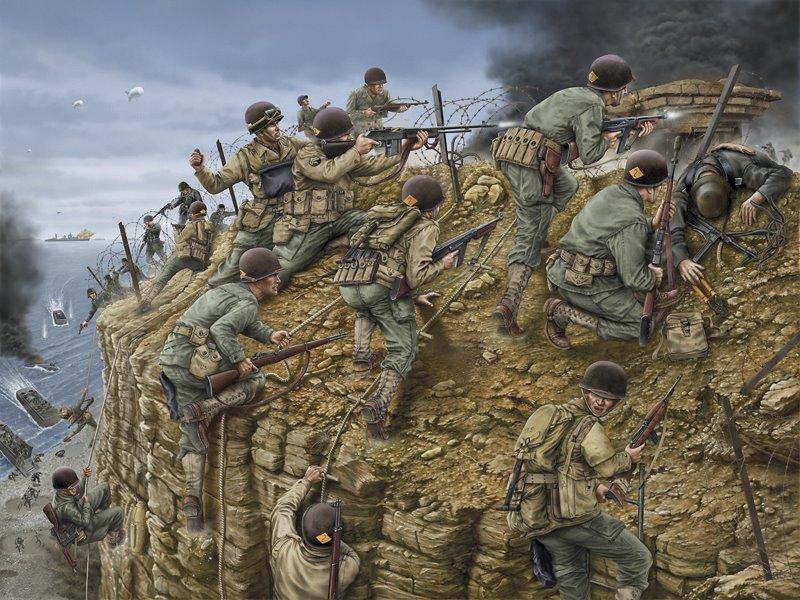 Illustration pointe du hoc