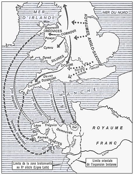 L emigration bretonne en armorique
