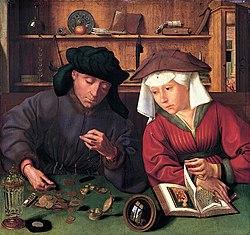 Le preteur et sa femme quinten metsys 1514