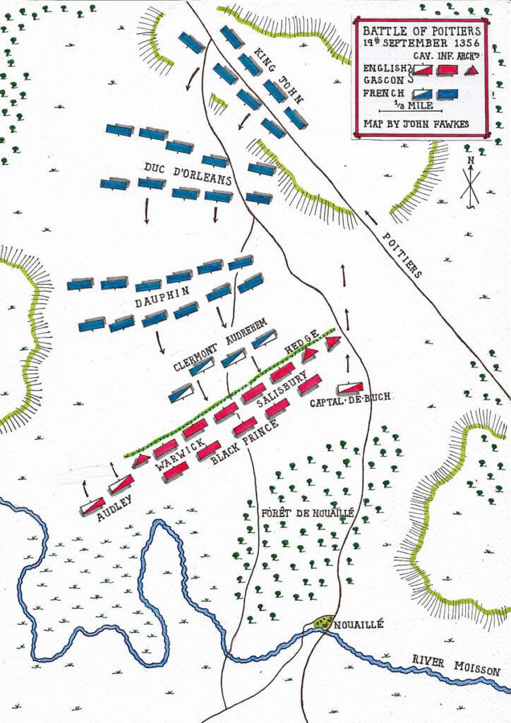Plan bataille de poitiers par john fawkes