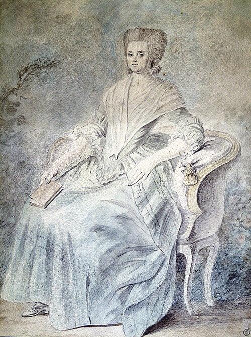 Portrait anonyme olympe de gouges