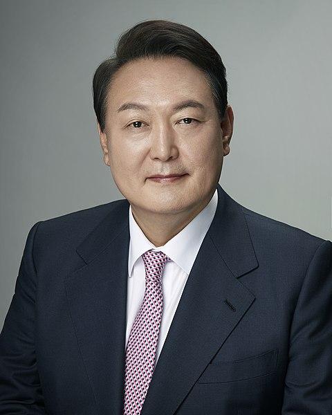 Portrait du president yoon suk yeol