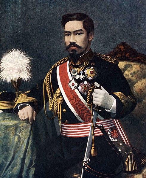 Portrait empereur meiji 1