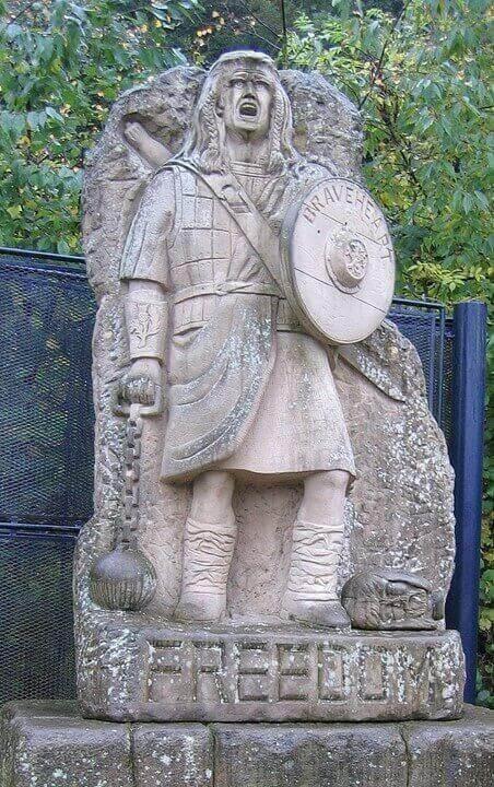 Statue freedom au wallace monument