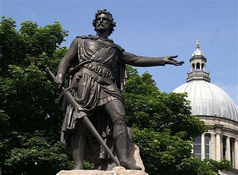 Statue william wallace a aberdeen