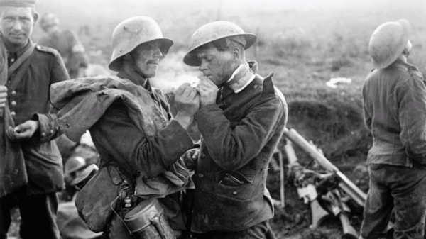 Treve de noel photo anglais allemand