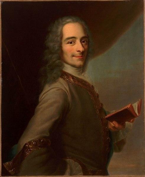 Voltaire par maurice quentin de la tour xixe siecle